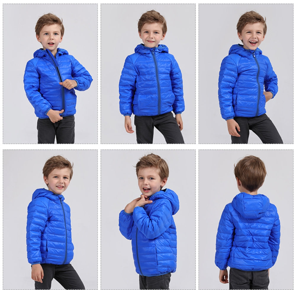 New Children Winter padded Down Jacket Boy and girls